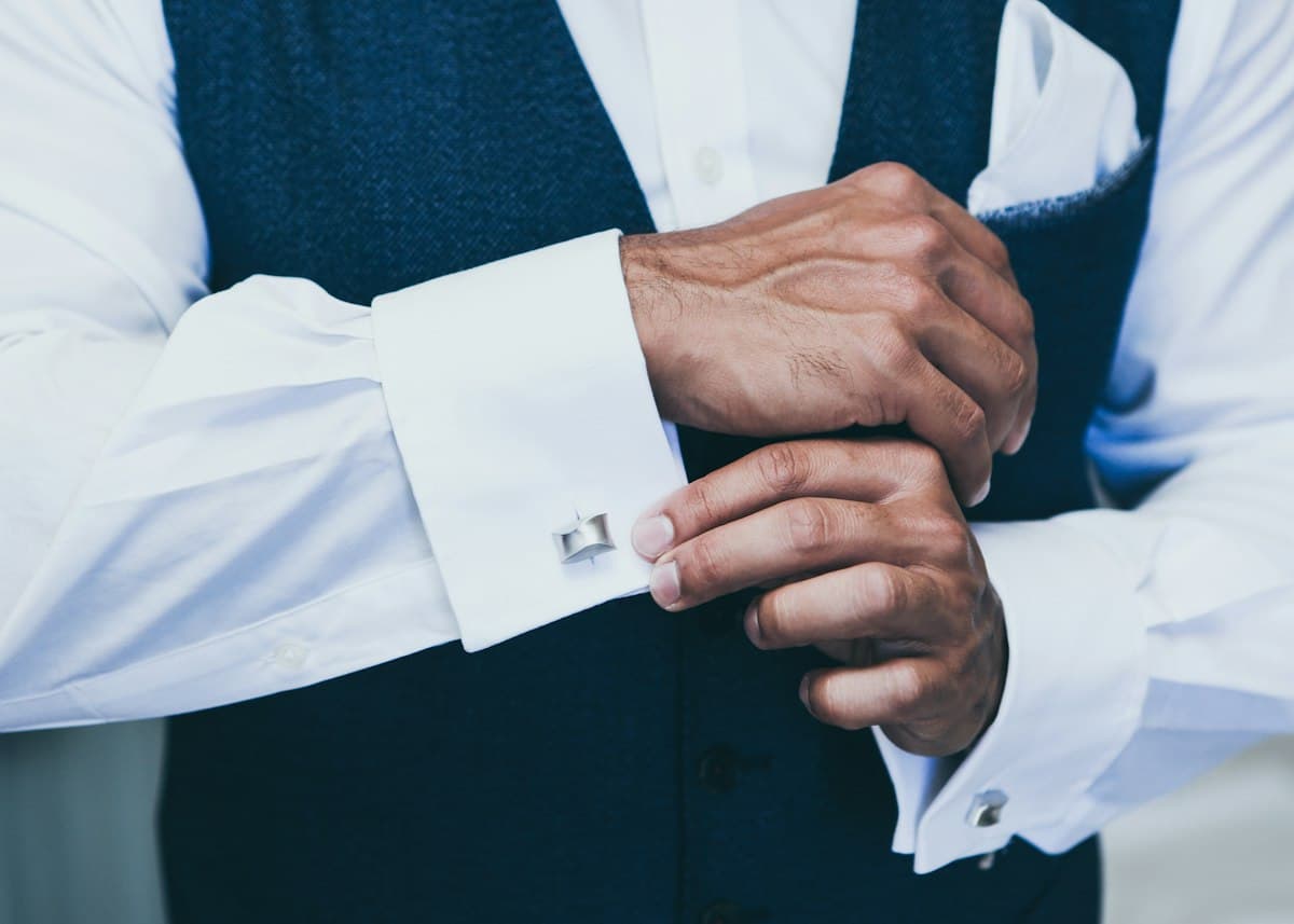 Round Polished Cufflinks