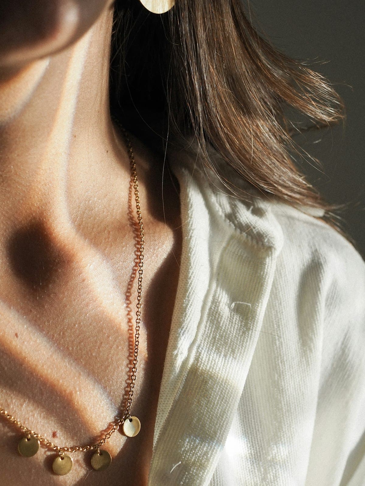 Geometric Chain Necklace