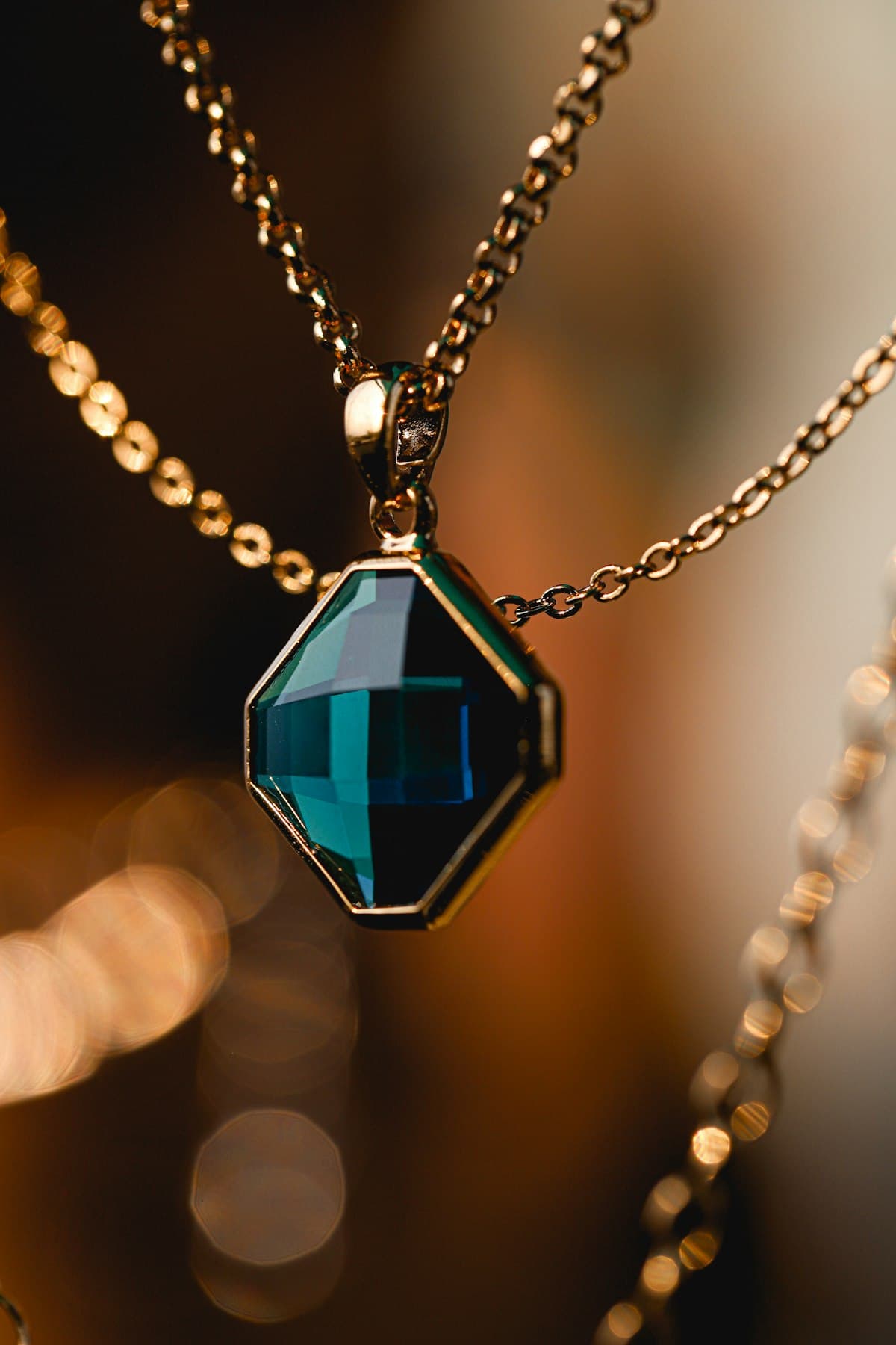 Emerald Drop Pendant